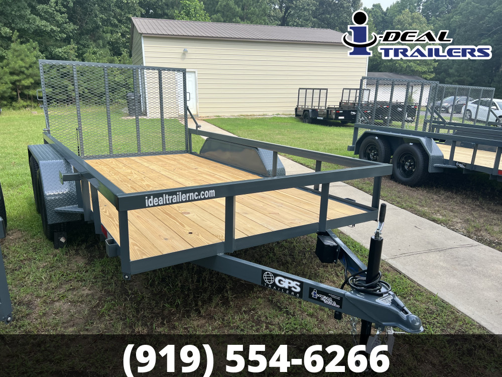 6x12 7K GPS Trailers Utility