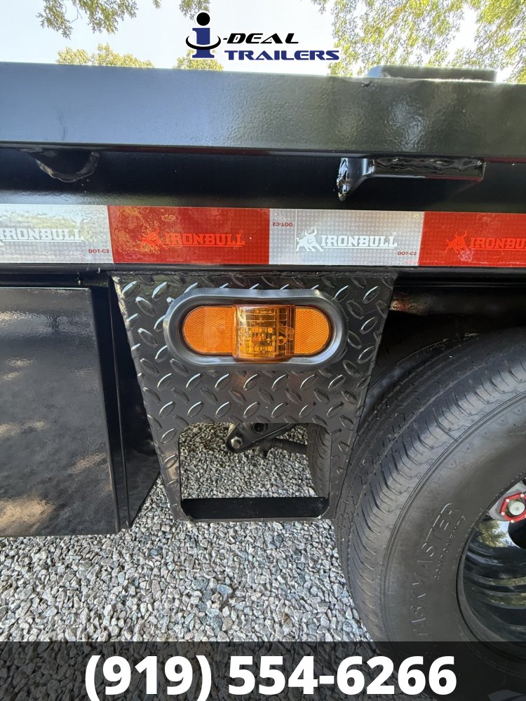 8.5X24 22K IRON BULL GOOSENECK DECKOVER TILT