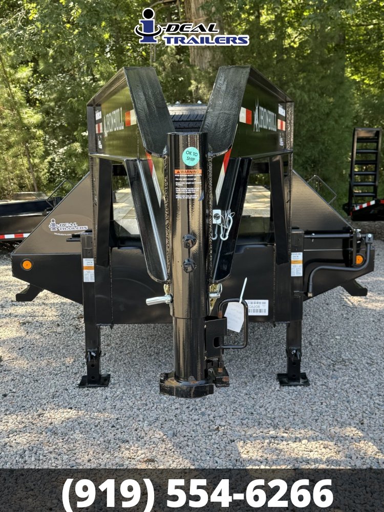 8.5X24 22K IRON BULL GOOSENECK DECKOVER TILT