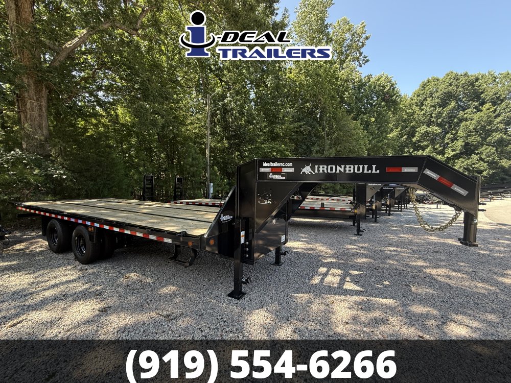8.5X24 22K IRON BULL GOOSENECK DECKOVER TILT
