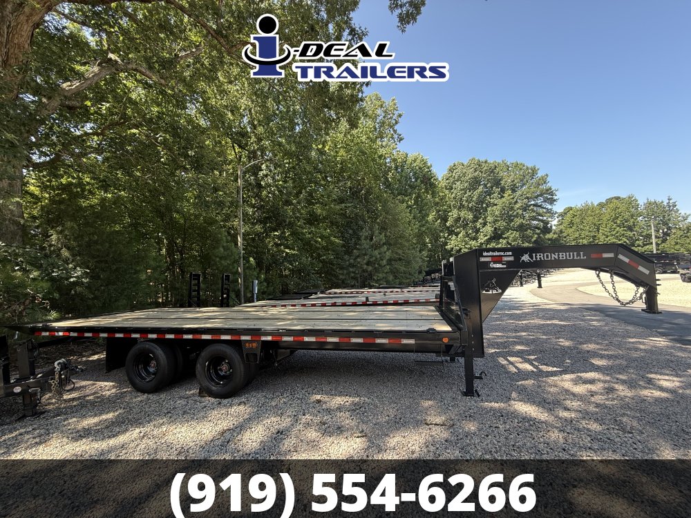 8.5X24 22K IRON BULL GOOSENECK DECKOVER TILT