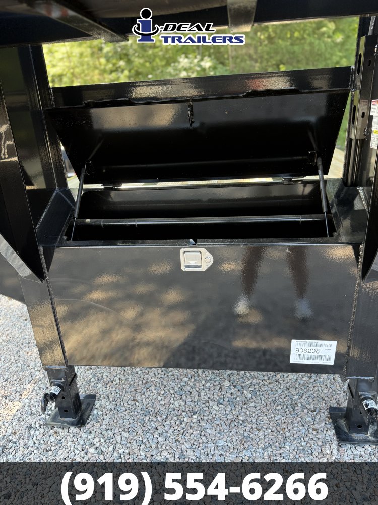 8.5X24 22K IRON BULL GOOSENECK DECKOVER TILT