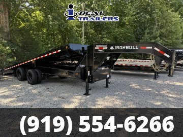 8.5X24 22K IRON BULL GOOSENECK DECKOVER TILT