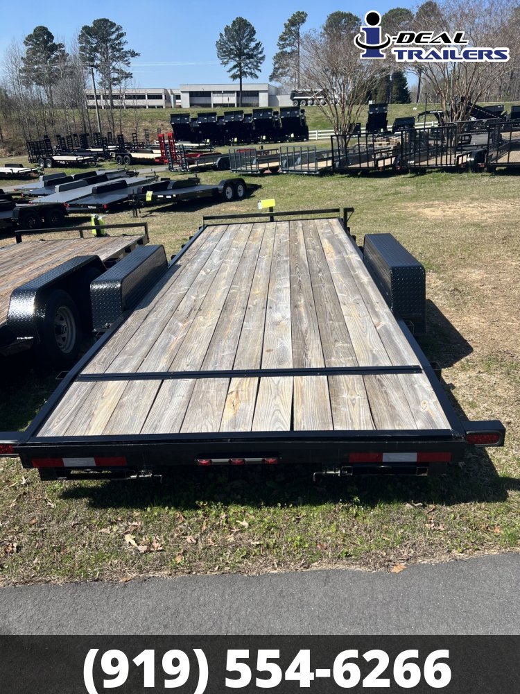 7x20 10K Down To Earth Flatbed Car Hauler