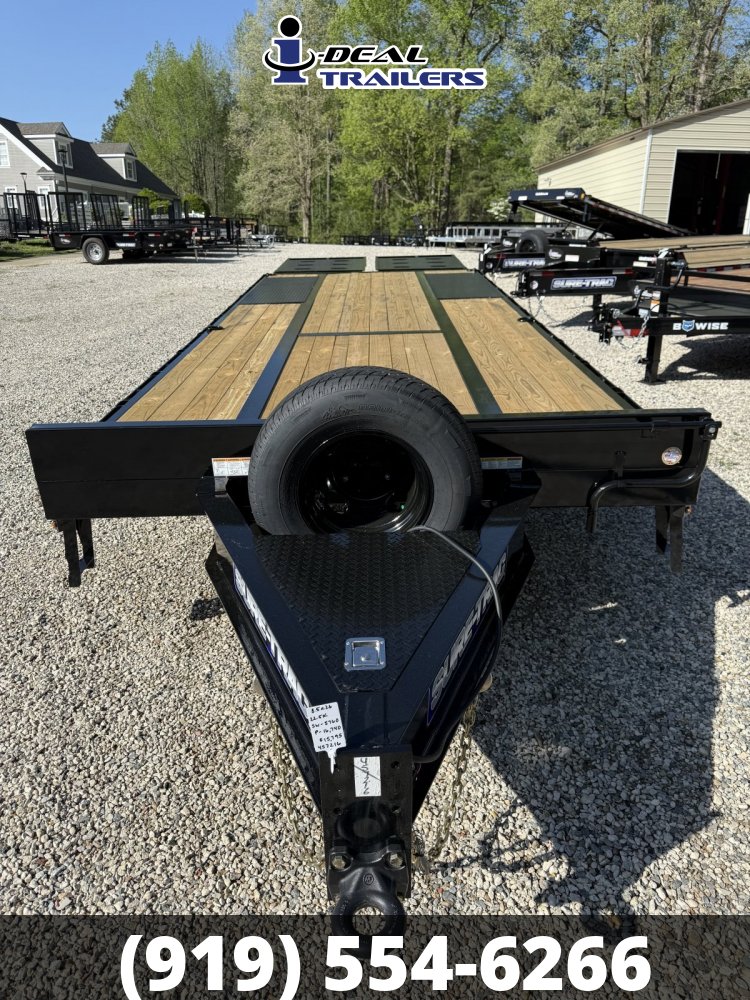 8.5X26 22.5K Sure Trac Deckover w/Spare Tire & Toolbox