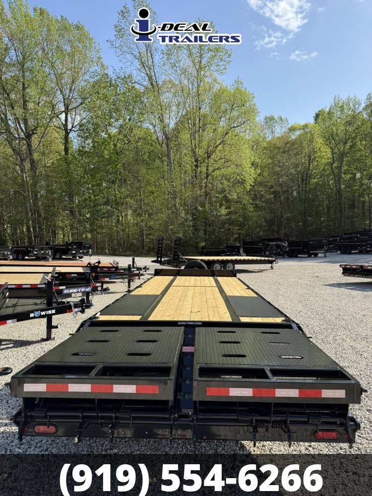 8.5X26 22.5K Sure Trac Deckover w/Spare Tire & Toolbox