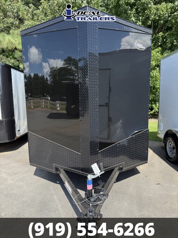 7x14 7K Seed Enclosed Cargo w/Black Out Package