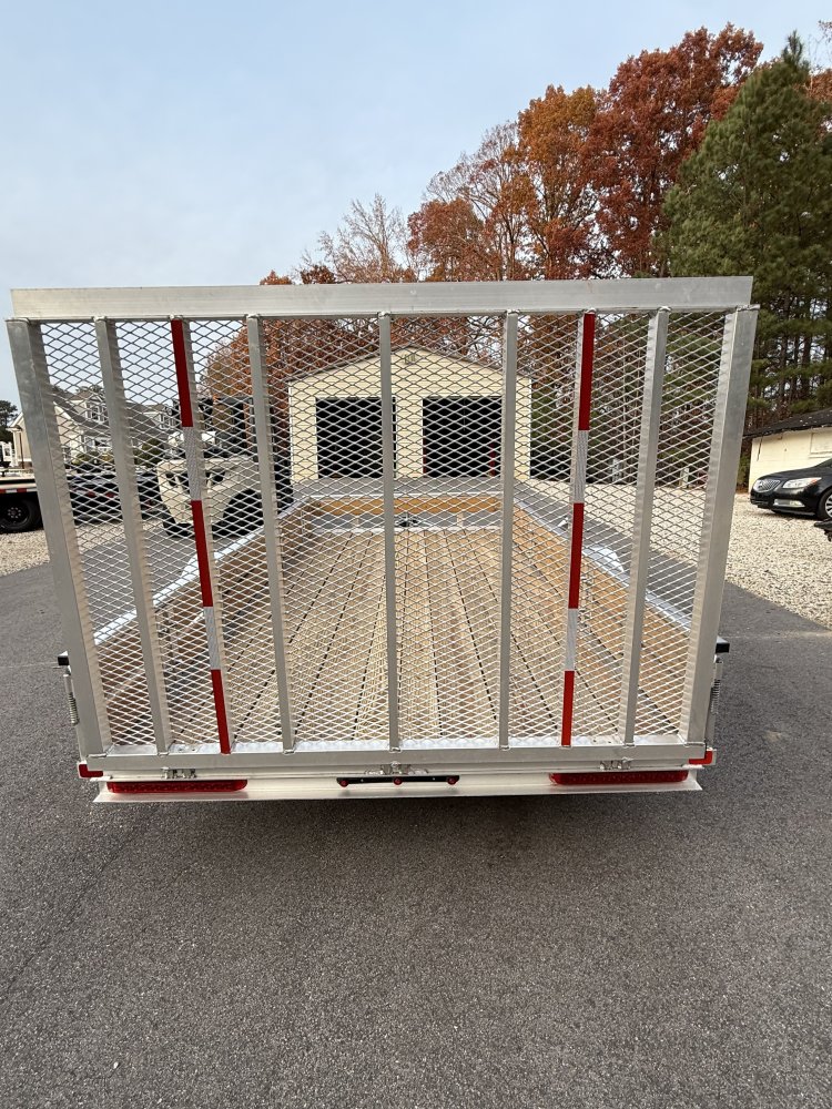 6X12 3K Aluminum Carry On Utility Trailer