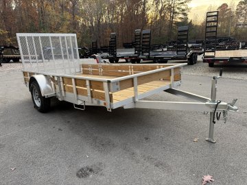 6X12 3K Aluminum Carry On Utility Trailer
