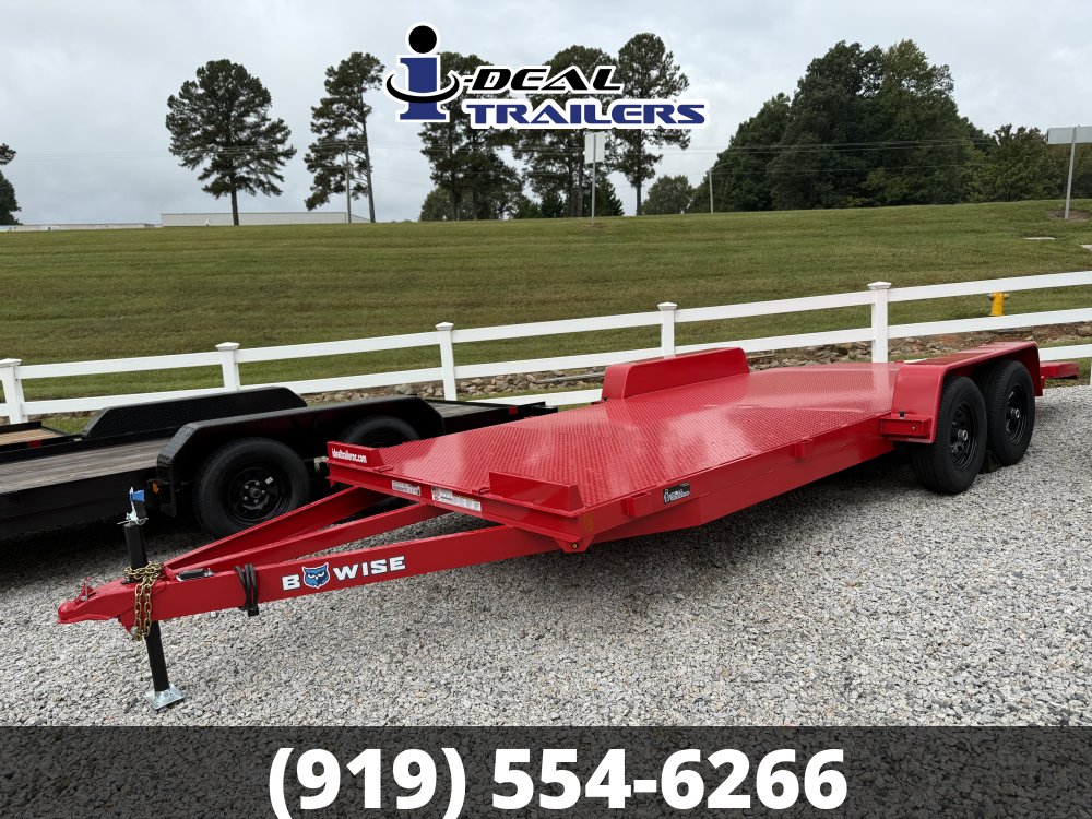 7X20 10K B-Wise Steel Deck Car Hauler