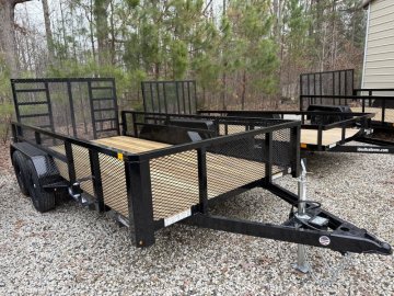 7X14 7K Sure Trac w/2' Mesh Sides