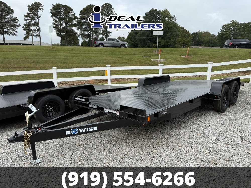 7X20 10K B-Wise Steel Deck Car Hauler