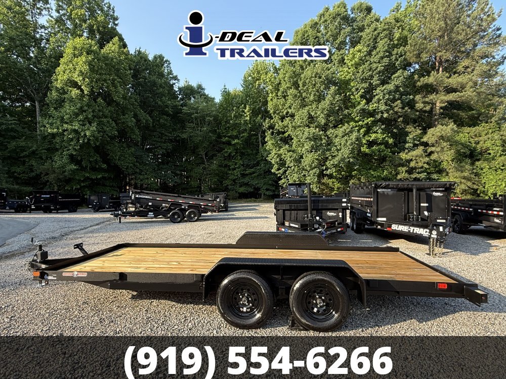 7x18 7K Currahee Flatbed Car Hauler