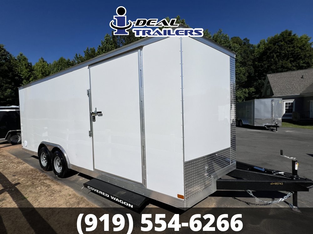 8.5x20 10K Covered Wagon Enclosed Cargo