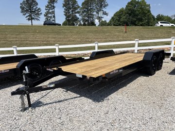 7x18 7K Currahee Flatbed Car Hauler