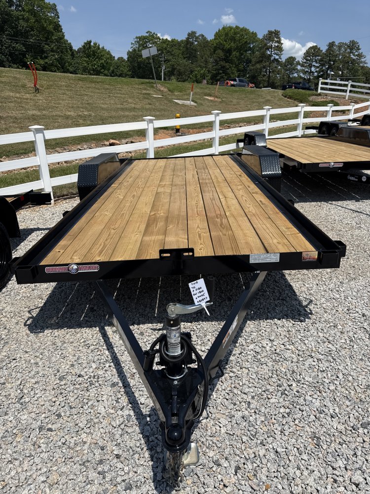 7x18 7K Currahee Flatbed Car Hauler