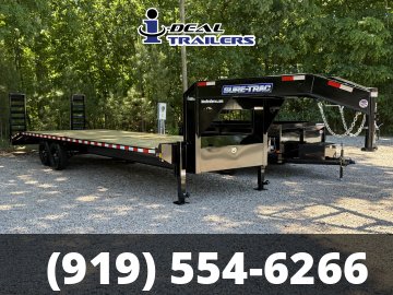8.5X28 15K Sure Trac Gooseneck Beavertail Deckover