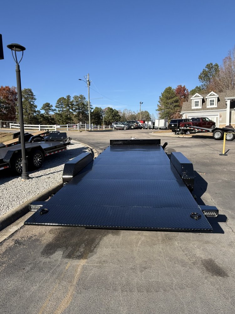 7X22 10K LOAD TRAIL RAPID LOADER POWER TILT DECK