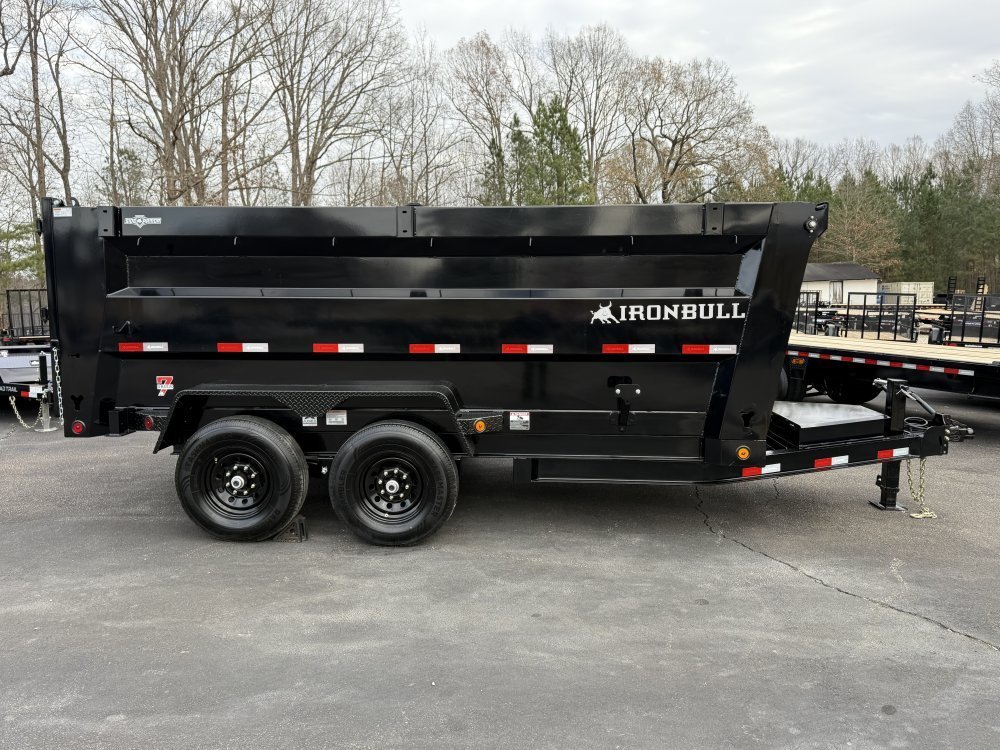 7X14 15K Iron Bull Dump with 4' Sides