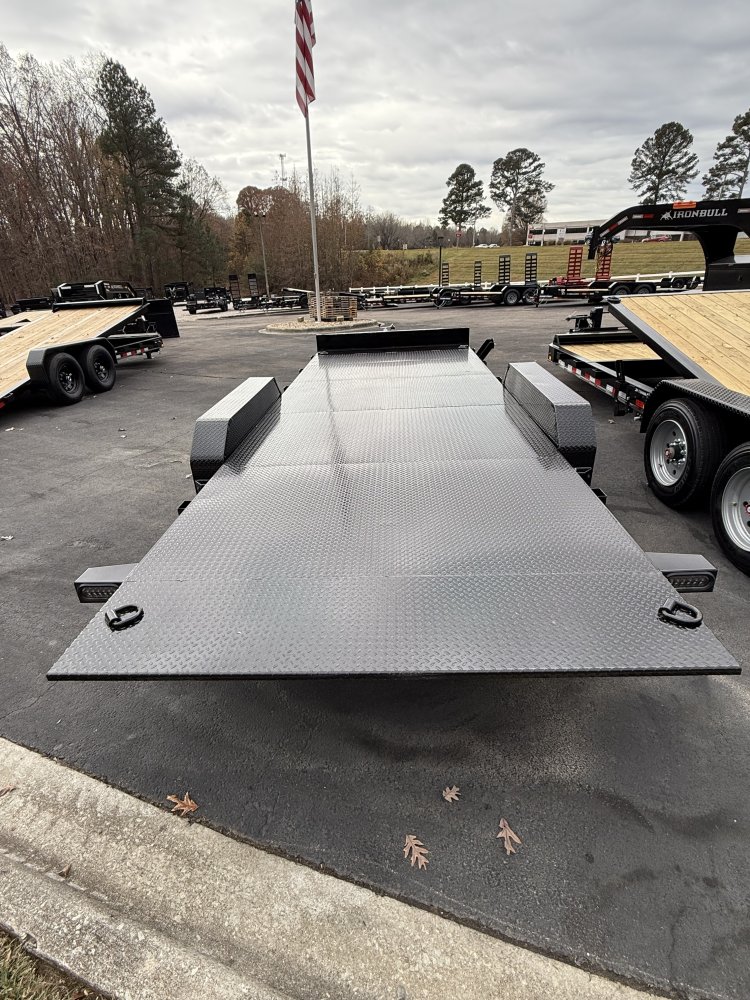 7X20 10K LOAD TRAIL RAPID LOADER POWER TILT DECK