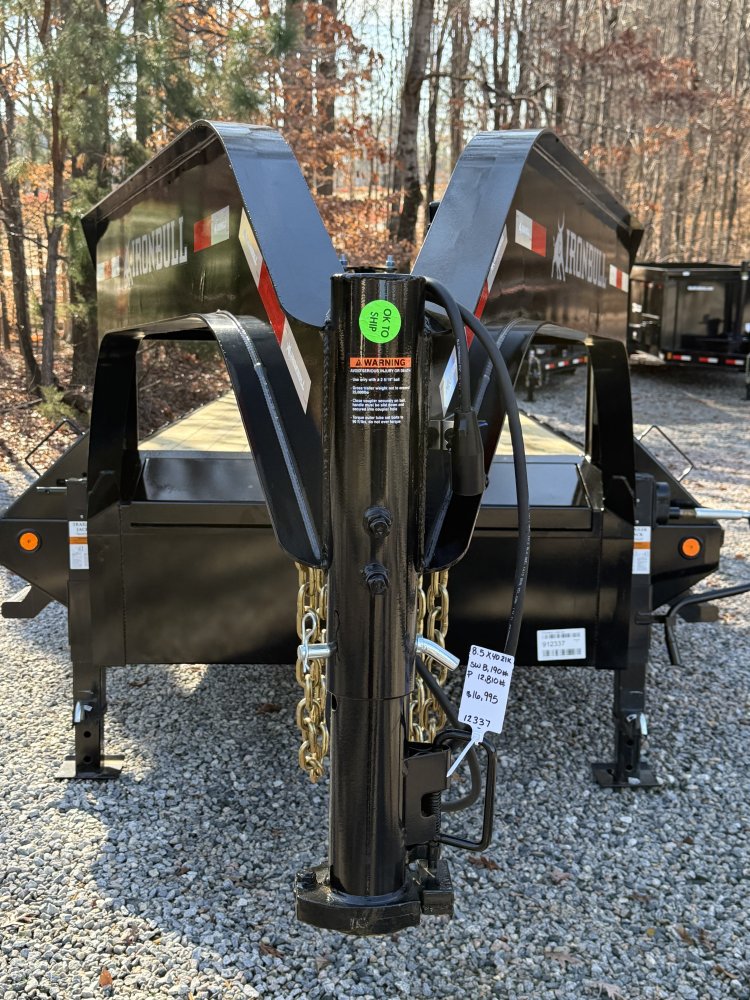 8.5X40 21K Iron Bull Gooseneck Deckover