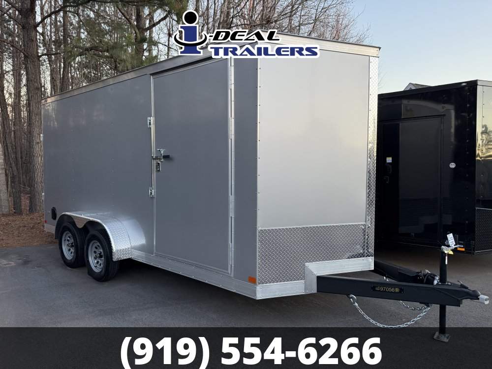 7x16 7K Covered Wagon Enclosed Cargo