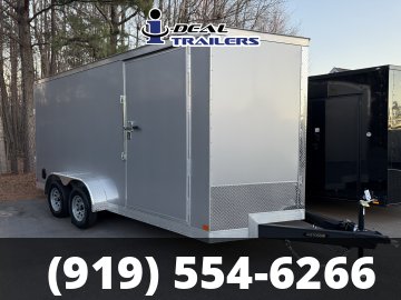 7x16 7K Covered Wagon Enclosed Cargo