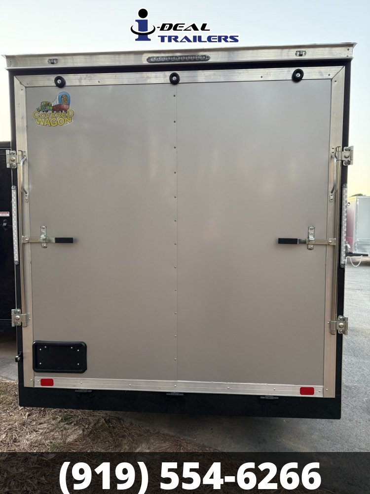 7x16 7K Covered Wagon Enclosed Cargo