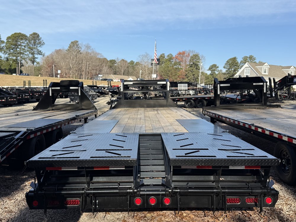 8.5X26 14K Iron Bull I-Beam Gooseneck Deckover