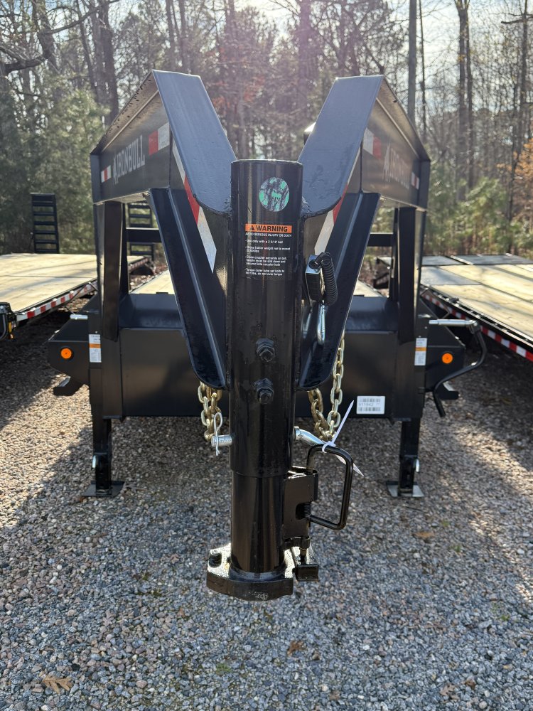 8.5X26 14K Iron Bull I-Beam Gooseneck Deckover