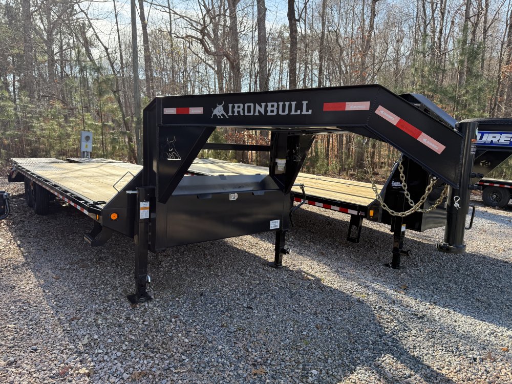 8.5X26 14K Iron Bull I-Beam Gooseneck Deckover