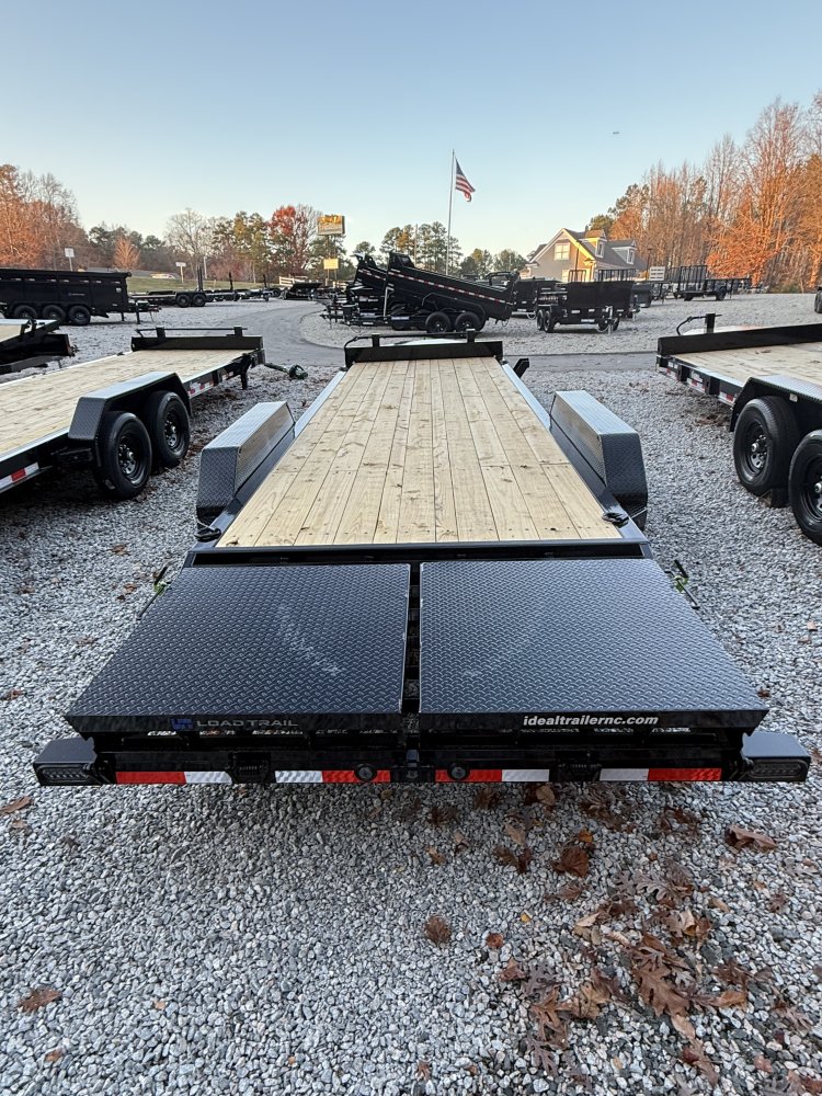 7X24 14K Load Trail Equipment w/Max Ramps & Toolbox