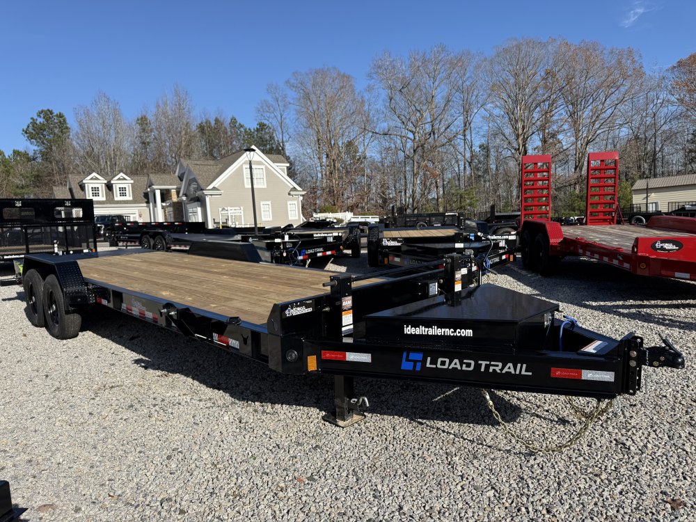 7X24 14K Load Trail Equipment w/Max Ramps & Toolbox