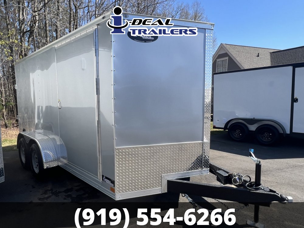 7x14 7K Covered Wagon Enclosed Cargo