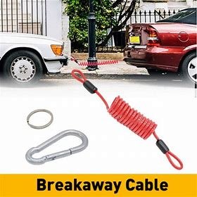 Coiled Breakaway Cable