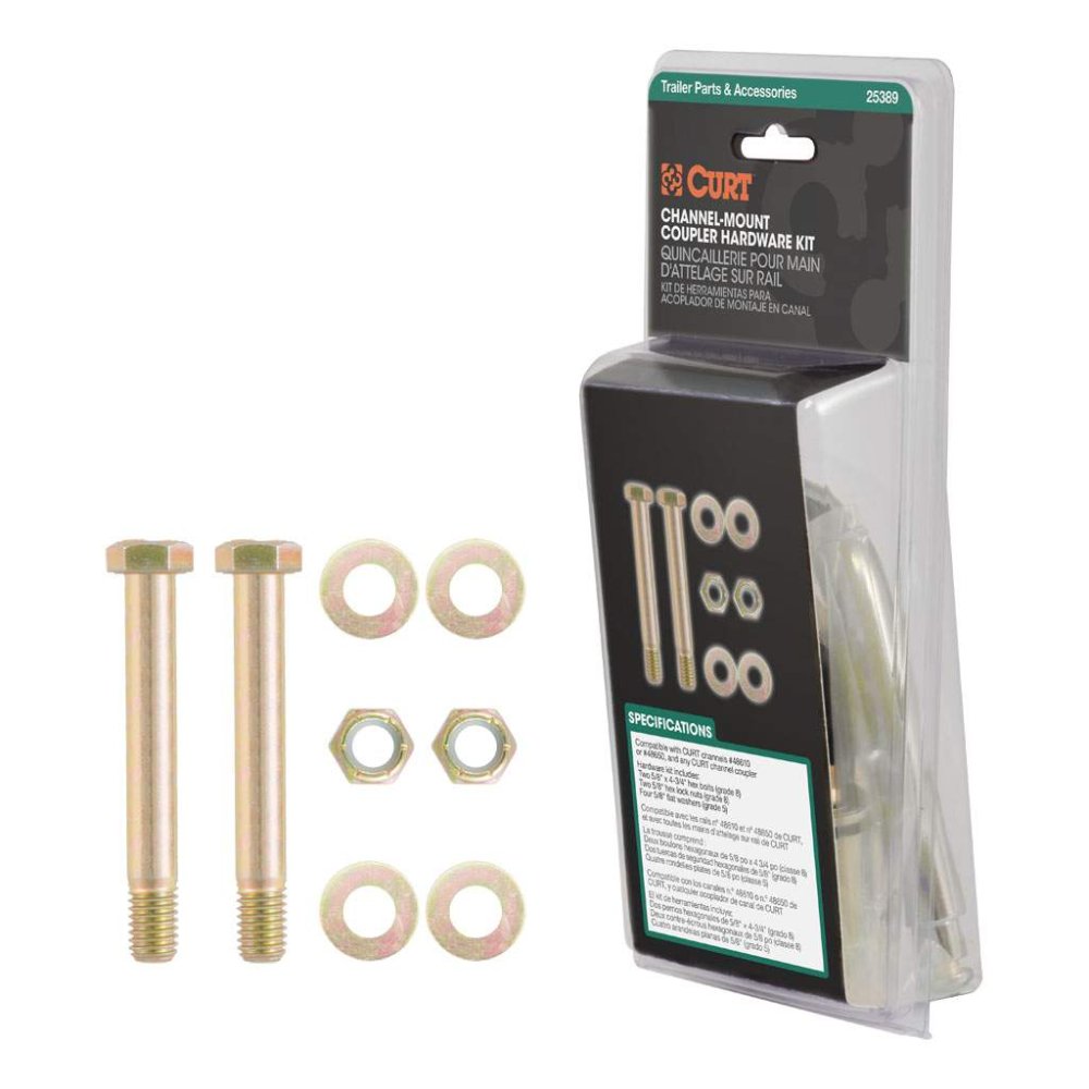 Channel-Mount Coupler Hardware Kit 5/8