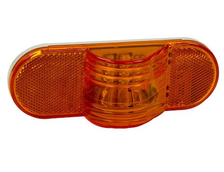 6 Inch Amber Oval mid-Turn Signal Side Marker