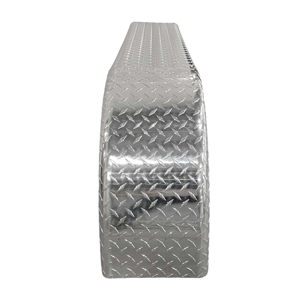 9x72 Aluminum Tread Plate Tear Drop Fender