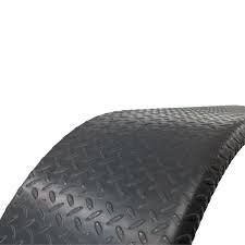 9x72 Aluminum Tread Plate Tear Drop Fender -BLK