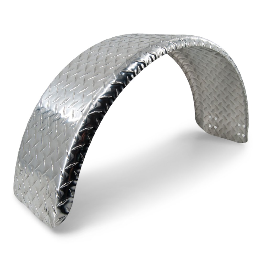 9x32-34 Aluminum Tread Plate Single Fender