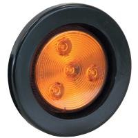 2.5" Round, LED, Marker Light, Amber