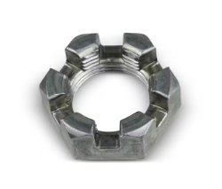 Spindle Nut, 6 slot