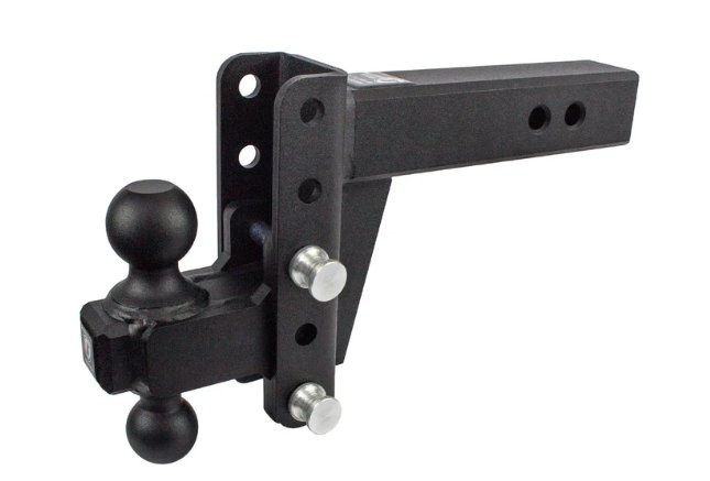 2.5" Heavy Duty 4" Drop/Rise Hitch Media 2.5 Inch Heavy Duty 4 Inch Drop/Rise Hitch 2.5 Inch Heavy