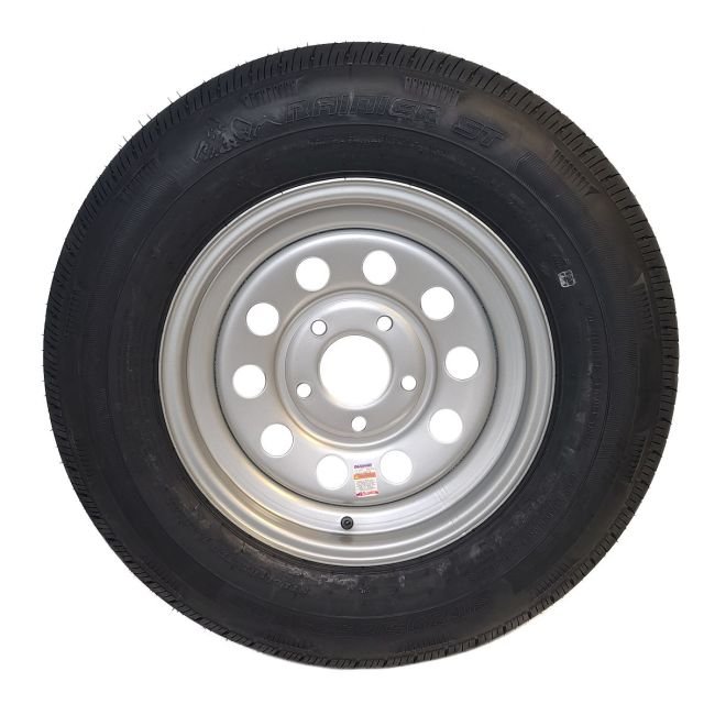8 LUG 215/75R 17.5 SILVER MOD SPARE TIRE