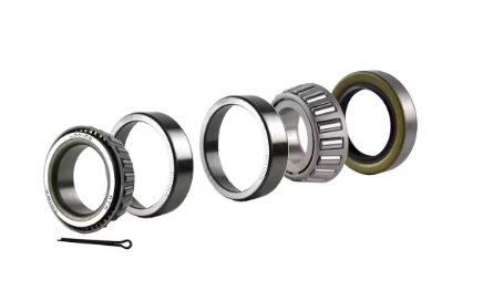 Trailer Bearing Replacement Kit (WITH RACES) for 5;200-lb. Axle Hub