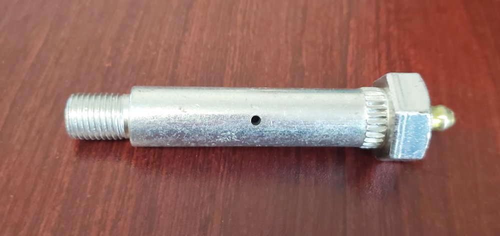 Wet Shoulder Bolt for Trailer Axle Hangers, 9/16" x 2.325"