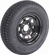 5 Lug Black Spoke Spare (Y744076)