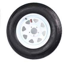 5 Lug White Spoke Spare