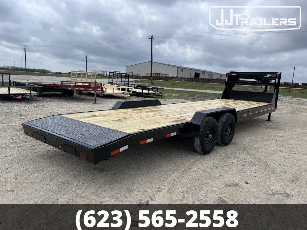 83x28 HT TRAILERS Flatbed Car Hauler