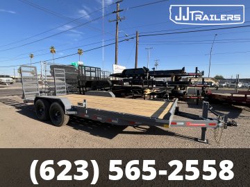 83x18 HT TRAILERS Flatbed Car Hauler